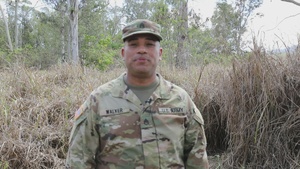 Staff Sgt. Terrance Walker, 368th MP CO, Soldier Spotlight during Joint Pacific Multinational Readiness Center Rotation 26-01