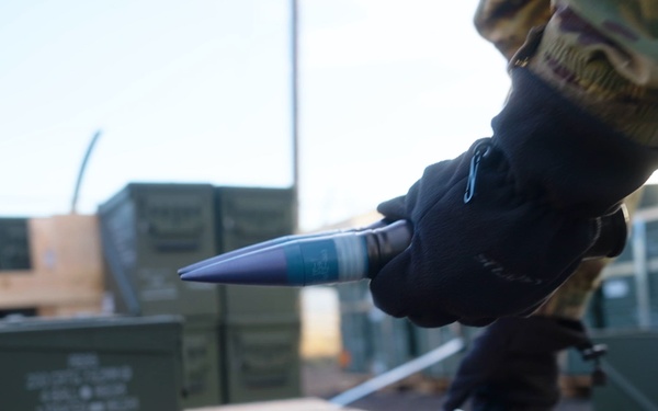 1-2 Stryker Brigade Combat Team Conducts a 30 mm Live  Fire Exercise