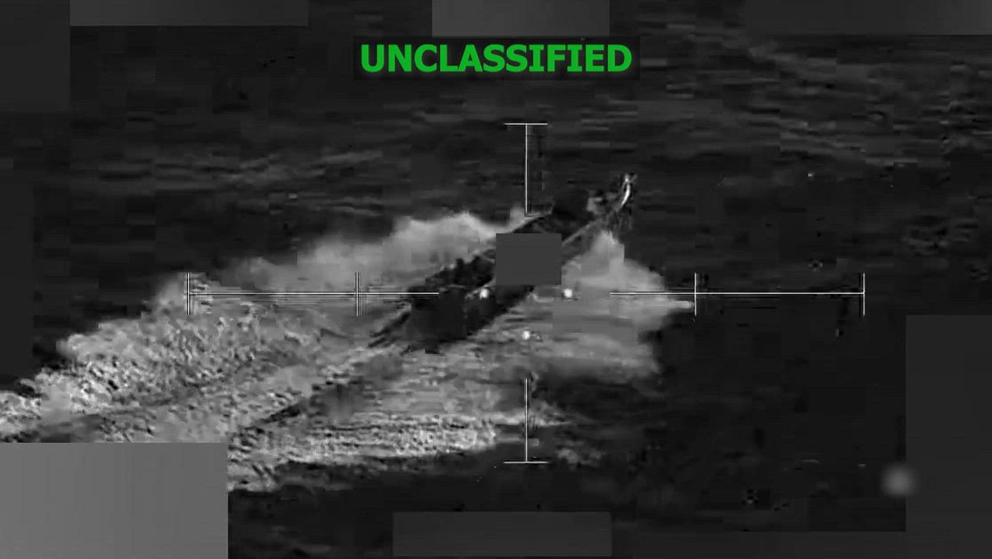 a lethal kinetic strike on a vessel operated by a Designated Terrorist Organizations in international waters