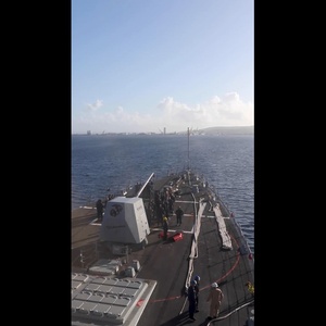 USS Frank E. Petersen Jr. arrives in Guam