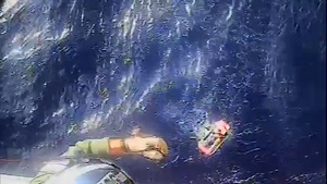 Coast Guard rescues 2 from life raft near Molokai