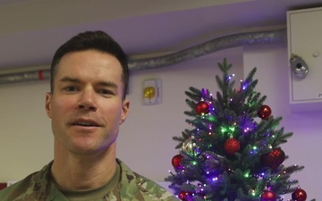 Tri-Command Personnel Give Holiday Greetings