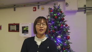 Tri-Command Personnel Give Holiday Greetings