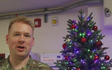Tri-Command Personnel Give Holiday Greetings