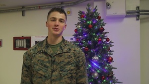 Tri-Command Personnel Give Holiday Greetings