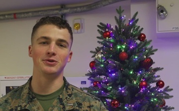 Tri-Command Personnel Give Holiday Greetings