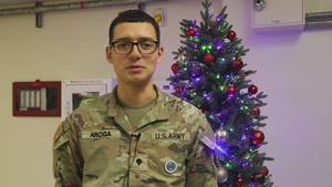 Tri-Command Personnel Give Holiday Greetings