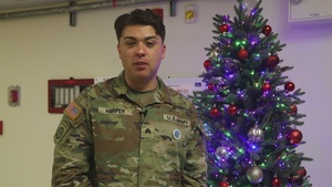 Tri-Command Personnel Give Holiday Greetings
