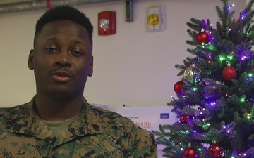 Tri-Command Personnel Give Holiday Greetings