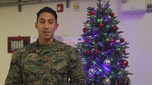 Tri-Command Personnel Give Holiday Greetings