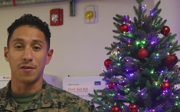 Tri-Command Personnel Give Holiday Greetings
