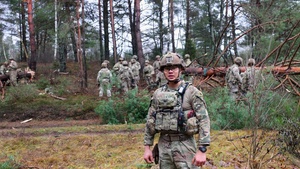 3rd BEB Engineer Interviews at Demolition Range Training