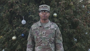Spc. Nasir Neighbors - 2025 NFL Holliday Greetings