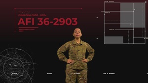 AFI 36-2903 Spot (720p)