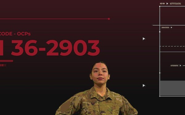 AFI 36-2903 Spot (720p)