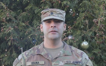 Spc. David Osuna - 2025 NFL Holidays Greetings