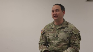 Interview: US Army 1st Sgt. Thomas Harris discusses Company Commander, First Sergeant Pre-Command Course