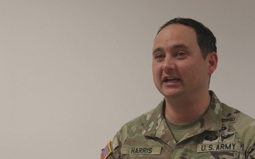 Interview: US Army 1st Sgt. Thomas Harris discusses Company Commander, First Sergeant Pre-Command Course
