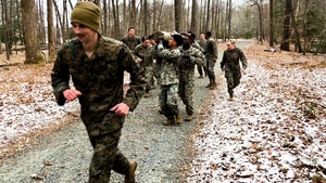 MCB Quantico Corporals Course 1-26 Middle of Montford Point Challenge B-Roll