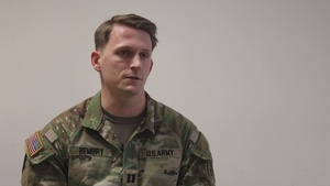 Interview: US Army Capt. Parker Bembry discusses Company Commander, First Sergeant Pre-Command Course