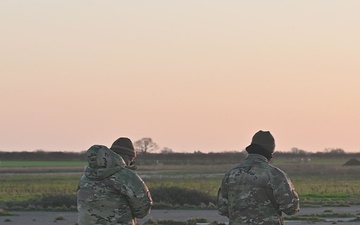 48th OSS partnered with 352nd SOW in a landing zone night operation