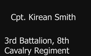 Cpt. Kieran Smith; 3-8 Cav conducts Operation Silent Night