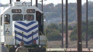 III Armored Corp and Fort Hood receive new electric locomotive