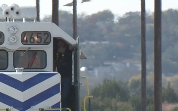 III Armored Corp and Fort Hood receive new electric locomotive