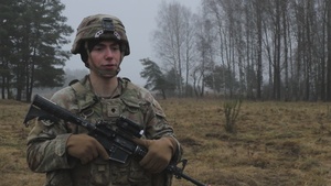 Spc. Matthew Volpitta; 3-8 Cav conducts Operation Silent Night