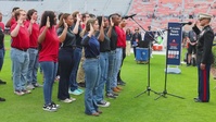Auburn University Oath of Enlistment Ceremony