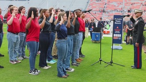 Auburn University Oath of Enlistment Ceremony