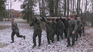 MCB Quantico Corporals Course 1-26 Beginning and End of Montford Point Challenge B-Roll