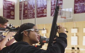 Matthew C. Perry High School JROTC air rifle marksmanship competition, MCAS Iwakuni, Japan 2025