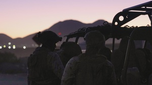 JTF-SB Marines patrol the southern border (B-Roll)