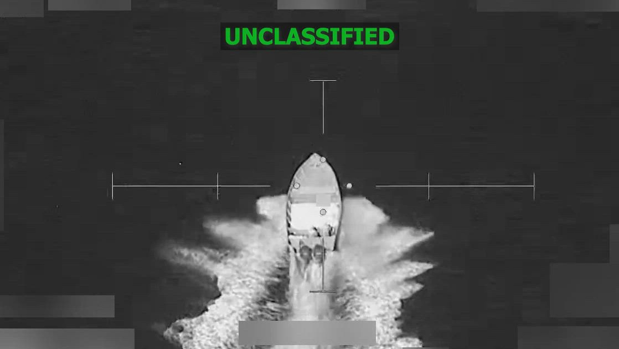 lethal kinetic strikes on two vessels operated by Designated Terrorist Organizations in international waters