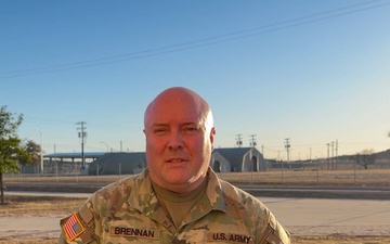 Sgt. Glenn Brennan, Holiday Greeting
