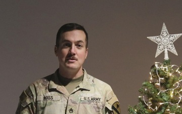 Staff Sgt. Robert Ross Holiday Greetings