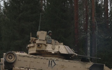 6-9 Cavalry Division M2A4 Bradley Gunnery Range