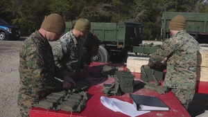 Combat Logistics Battalion 22 Conducts Marine Corps Rifle Qualification Tables 3-6 Range during Field Exercise