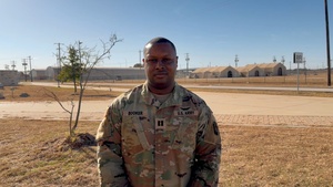 Capt. Christopher Booker, Holiday Greeting and Eagles shout out