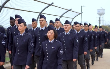 Guardians Graduate Basic Military Training in Space Force Service Dress