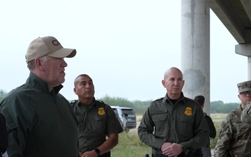 B-ROLL - CBP COMMISSIONER SCOTT ACCOMPANIES BORDER CZAR HOMAN TO THE RIO GRANDE VALLEY, TX