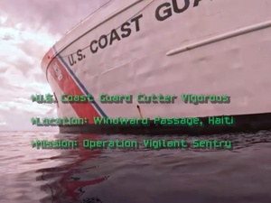 Coast Guard Cutter Vigorous conducts counter-migration patrol in the Windward Passage