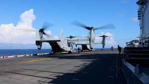 USS Iwo Jima Conducts Flight Operations