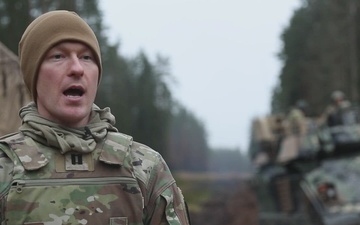 6-9 Cavalry Division M2A4 Bradley Gunnery Range