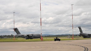 2025 OKSB 62d Arrives at Royal Australian Air Force Amberley B-roll