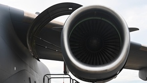 2025 OKSB C-17 Maintenance and takeoff B-roll