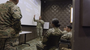 Task Force Ashland Marines and Sailors Conduct TCCC Pre-Deployment Training