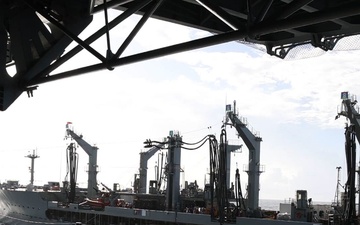 22nd MEU(SOC) | Replenishment at Sea during Deployment