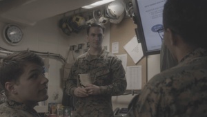 22nd MEU(SOC) | ACE Communication Class aboard USS Iwo Jima during Deployment